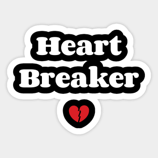 Heart Breaker Sticker